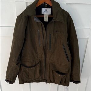 Beretta olive green hunting jacket
